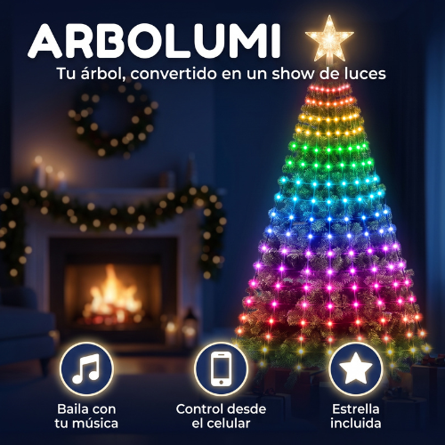Arbolumi™ – Luces Inteligentes RGBIC