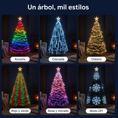 Arbolumi™ – Luces Inteligentes RGBIC